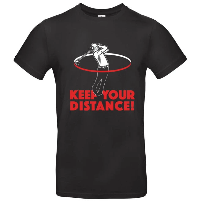 t-shirt Keep Your Distance heren